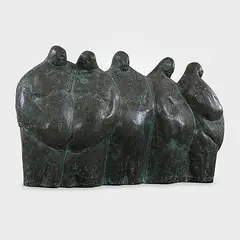 Untiled by B. Vithal, Bronze, sold Sep 2013