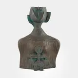 Mary and Christ by S. Dhanapal, Bronze, sold Sep 2013
