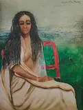 Untitled by Anjolie Ela Menon, Oil on masonite, offered Jun 2013