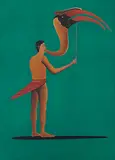 Prosthesis for a Pro-Aesthete (Cuckoonebulopolis) by Surendran Nair, Oil on canvas, sold Jun 2013