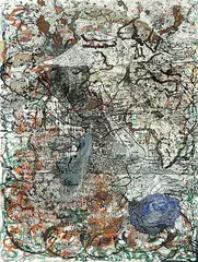 Untitled (Neighbour 2) by Jayashree Chakravarty, Acrylic and oil on canvas, sold Jun 2013