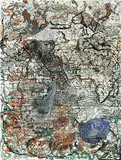 Untitled (Neighbour 2) by Jayashree Chakravarty, Acrylic and oil on canvas, sold Jun 2013