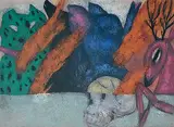 Untitled by Amit Ambalal, Watercolour on paper, sold Feb 2013