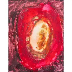 Untitled (Abstract) by Ruth Wall, 1954, oil on board, sold Apr 2026