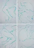 Study for Cosmic Orphans by N.S. Harsha, Watercolour on paper, sold Feb 2013