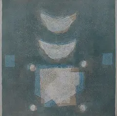 Stuti by Manish Pushkale, Oil on canvas, sold Feb 2013