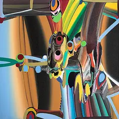 Ghost, Stretched Bodies by Bose Krishnamachari, Mixed media on canvas, sold Feb 2013