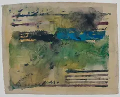 Untitled by Ganesh Haloi, Watercolour on paper, sold Feb 2013