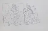 Untitled by K. Laxma Goud, Pencil on paper, sold Jan 2013