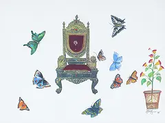 Untitled by Sudhanshu Sutar, Mixed media on paper, sold Jan 2013