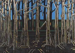 Untitled by Rajan Krishnan, Mixed media on canvas, sold Jan 2013