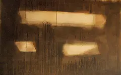 Sammosarana I by Manish Pushkale, Mixed media on card, sold Jan 2013