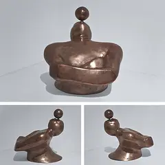 Untitled by Neeraj Goswami, Bronze, sold Jan 2013