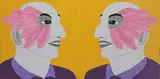Untitled by Farhad Hussain, Acrylic on paper, sold Jan 2013
