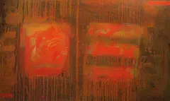 Leshya by Manish Pushkale, Mixed media on card, sold Jan 2013