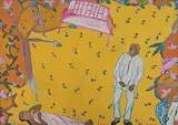 Untitled by Arpita Singh, Oil on canvas, offered Mar 2013