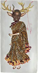 Dance After Depression 1 by Mithu Sen, Mixed media on handmade paper pasted on board, sold Mar 2013