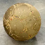 The Feral Sphere by Jagannath Panda, Acrylic, fiberglass, fabric and glue, offered Mar 2013
