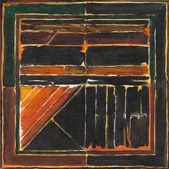 Untitled by S. H. Raza, Acrylic on canvas, sold Dec 2012