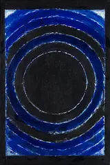 Jala Bindu by S. H. Raza, Acrylic on canvas, sold Dec 2012