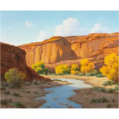 Untitled by David Chapple, oil on canvas board, sold Apr 2026