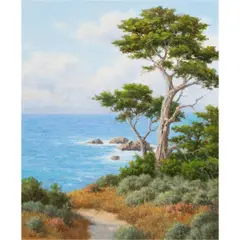 Untitled by David Chapple, oil on canvas board, sold Apr 2026