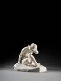 Devant l'amour by Émile Fernand-Dubois, Marbre blanc, sold Nov 2024