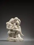 Pour la race by René Bertrand-Boutée, Marbre blanc de Carrare, sold Nov 2024