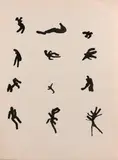 Sans titre by Henri Michaux, 1950, Encre de Chine sur papier, sold Dec 2024