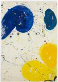 Sans titre (SF63-046) by Sam Francis, 1963, Acrylique sur papier, sold Dec 2024