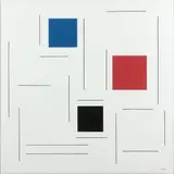 Courbe des phases by Geneviève Claisse, 2006, Acrylique sur toile, sold Dec 2024