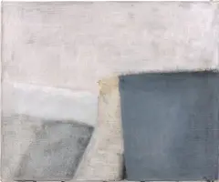 Sète by Geneviève Asse, 1959, Huile sur toile, sold Dec 2024