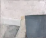 Sète by Geneviève Asse, 1959, Huile sur toile, sold Dec 2024