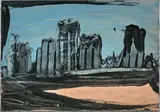 Ensemble de 2 oeuvres sur papier by Eugène Gabritschevsky, Gouache et mine de plomb sur papier, sold Dec 2024