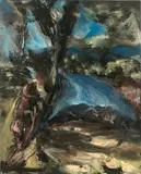 Voile by Ronan Barrot, 2012-14, Huile sur toile, sold Dec 2024