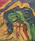 Sans titre by Bengt Lindström, Huile sur toile, sold Dec 2024
