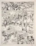 La jeunesse de Blueberry - Tome 11 by Michel Blanc-Dumont, Encre de Chine et gouache sur papier, sold Dec 2024