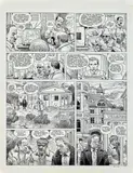 Les Phalanges de l’Ordre noir by Enki Bilal, Encre de Chine et mine de plomb sur, sold Dec 2024