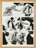 Encre de Chine, mine de plomb, gouache, by Alberto Breccia, frottage et collage sur papier pour une, sold Dec 2024