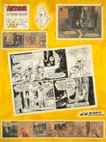 Arthur le fantôme justicier by Jean Cézard, Encre de Chine sur papier pour la planche 6 de cette histoire publiée dans Pif Gadget n°89, 2 novembre 1970. Mise en cou, sold Dec 2024