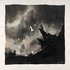 Moby Dick by Christophe Chabouté, Technique mixte sur papier pour, sold Dec 2024