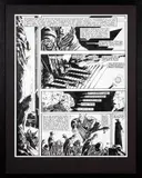 Salammbô by Philippe Druillet, Encre de Chine sur carton pour la, sold Dec 2024