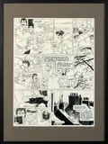 Léo Tomasini by Philippe Francq, Encre de Chine sur papier pour la, sold Dec 2024