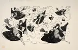 Philémon by Fred, Encre de Chine sur papier pour une, sold Dec 2024