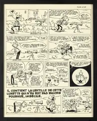Achille Talon by Michel Greg, Encre de Chine sur papier pour cette, sold Dec 2024