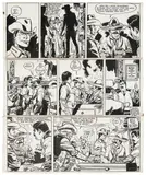 Jerry Spring by Joseph Gillain, Encre de Chine et gouache sur papier, sold Dec 2024