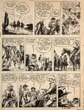Jerry Spring by Joseph Gillain, Encre de Chine et gouache sur papier, sold Dec 2024