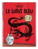 Les Aventures de Tintin by Hergé, Le Lotus bleu, sold Dec 2024