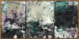Untitled by Joan Mitchell, Huile sur toile (triptyque), sold Oct 2024