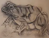 Untitled by Paritosh Sen, Acrylic on paper, sold Nov 2012